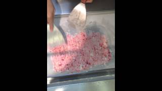 Супер ягодное мороженное в Таиланде. Super berry ice cream in Thailand