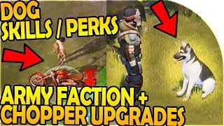 DOG SKILLS / PERKS + ARMY FACTION + CHOPPER UPGRADES COMIN - Last Day On Earth Survival 1.7.9 Update