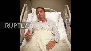 Brazil: Bolsonaro could need surgery after being rushed to Sao Paulo hospital *STILL*