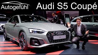 Audi S5 Coupé REVIEW new Audi A5 Facelift Exterior Interior 2020 - Autogefühl