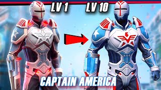 GANGSTAR VEGAS - UPGRADE CAPTAIN AMERICA LEGION LV 10 MAX LEVEL