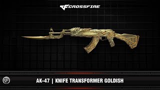 CF : AK-47 | Knife Transformer Goldish (Beta)