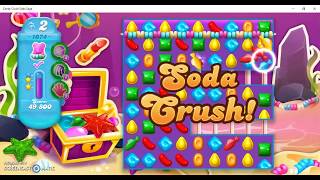 Candy Crush Soda Saga Level 1074 with Daily Reward