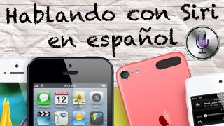 Hablando con Siri en Español | ¡PREGUNTAS GRACIOSAS! (iOS 6)
