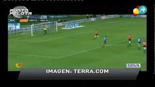 Golazo de Falcao en el partido Amigos de Messi Versus Resto del Mundo