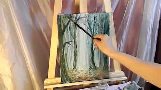 ? Как нарисовать подснежники маслом / How to draw snowdrops oil