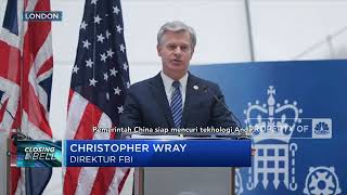 Pimpinan FBI & MI5 Peringatkan Ancaman Spionase China