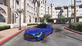 ►GTA 5-AMG GTS 2017 Gameplay!-Real Life Car MOD-1080P 60FPS