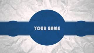 'Paints' Готовые free Intro template видео заставка Скачать бесплатно {Adobe After Effects }