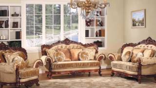 Мягкая мебель для гостиной в классическом стиле (Китай). Living room sets in a classic style