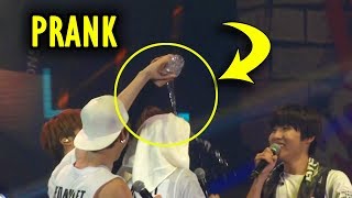 BTS prank each other ?