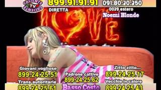 NOEMI BLONDE:DIRETTA SU SKY CALIENTE TV
