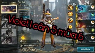 Cách lên đồ Violet mùa 7 - Liên Quân - Đấu Trường sinh tử