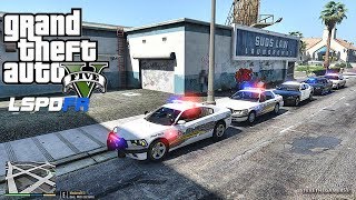 GTA 5 MODS LSPDFR 909 - SHERIFF PATROL!!! (GTA 5 REAL LIFE PC MOD)