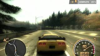 NFS MW: Toll Booth w/ Corvette C6 R. (Junkman + Ultimate Nitrous)