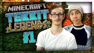 EN GRIS PÅ TAKET! - Norsk Minecraft Tekkit Legends #1