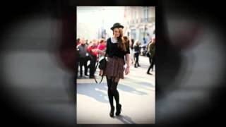 С чем носить колготки с имитацией чулок