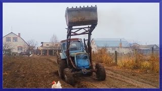 Вспашка Земли Трактором #Maksim_TechnikPRO