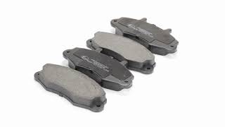 Колодки тормозные передние FORD TRANSIT 1991-2000 (R=14") KRAFT