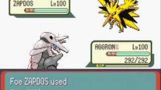 Pokemon Emerald - Battle vs Pyramid King Brandon (Gold)