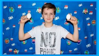 Эксперимент с Яйцами часть 1 Опыт с яйцом Рёбра жёсткости