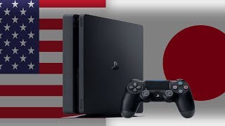 PS4  / JAPONÊS OU AMERICANO ?