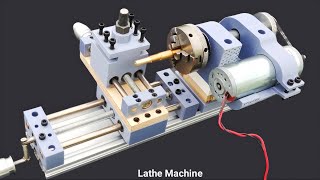 Making Lathe Machine at Home