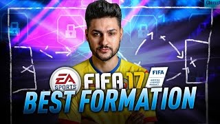 BEST FORMATION in FIFA 17 TUTORIAL / HOW TO WIN GAMES / ULTIMATE TEAM & H2H BEST FORMATIONS