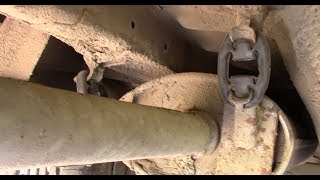 Глушитель ВАЗ 2114, 2115. Крепление резинками.