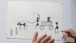 Step by step warli painting - Episode 1