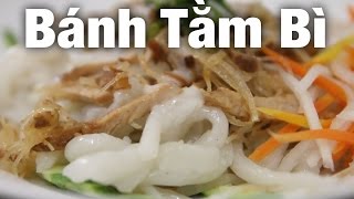 Bánh Tằm Bì - Vietnamese Noodles in Coconut Cream