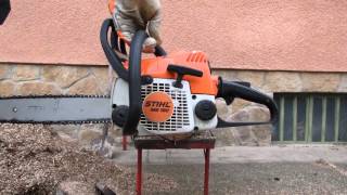 Stihl Ms 180 Láncfűrész Chainsaw Kettensage