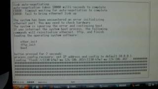 Cisco aironet 1131AG hard reset