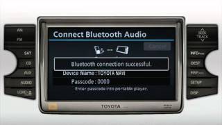 Navigation Bluetooth How To (connect a bluetooth device) 4Runner Toyota of Slidell