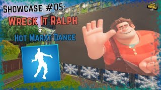 Showcase #05: WRECK IT RALPH! & *NEW* Hot Marat Dance! Fortnite Battle Royale
