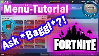 Let's play Fortnite Ps4 *Ask Baggi* ~ Menü Tutorial ~ Deutsch/German ~ Flint_Stones Gameplay