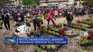 Protes Undang-Undang Larangan Penghinaan Terhadap Raja Thailand