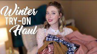Big Winter Fashion Try On Haul!