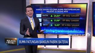BUMN Patungan Bangun Pabrik Baterai
