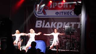 Выступление тренеров фитнес-клуба SPORT LIFE / Speech trainers fitness club SPORT LIFE