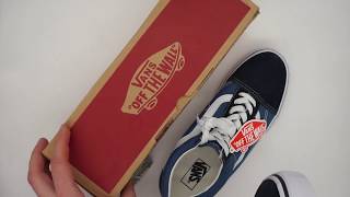 Мужские кеды Vans old skool синие