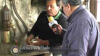 Mostrando lo Nuestro - juan carlos ortiz - técnica de afilado de cuchillos