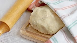Творожное тесто без яиц