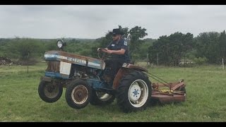 Ford 1710 water pump and alternator replacerment