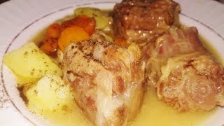 Yemek Tarifleri -Terbiyeli Haşlama Dana Pöç - Bizim Terek