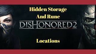 Dishonored 2 (PC) - Meagan Fosters Ship Storage Area and Rune Locations - Emily Gameplay