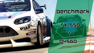 RX 550 + G4560 - Grid Autosport ‹ GamerPC › BR