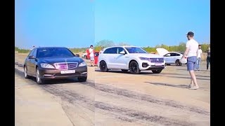 300+ Кто здесь БАТЯ! Mercedes S500 vs Touareg 2019 + Toyota MR2 vs Subaru sti - versus Технолог