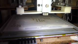 DIY MakerBot High Power Laser Upgrade Cutting Plastic Solder Stencil
