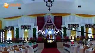 Rental Layar Besar dan Infocus Proyektor dalam acara Resepsi Robert & Patrecia